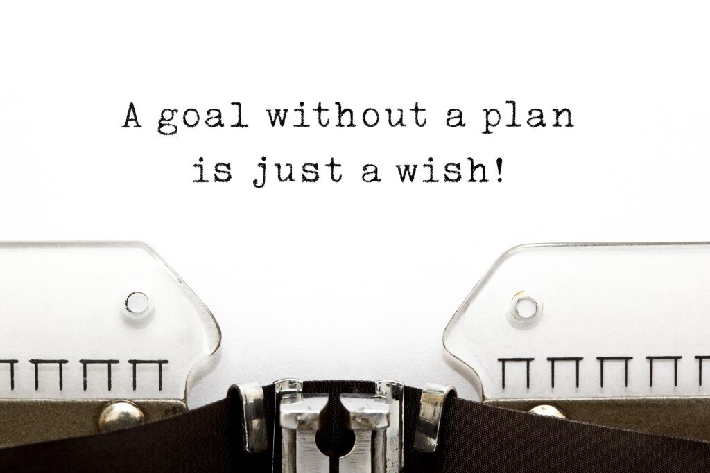 reach financial goals by planning